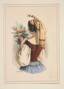 Spanische Fantasie von Paul Gavarni
