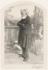 Frédéric Sauvage von Paul Gavarni
