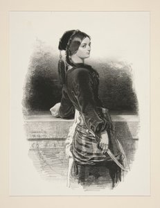 Gulnare (Mlle. Waldor) von Paul Gavarni