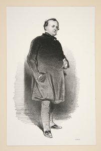 Henri Monnier von Paul Gavarni
