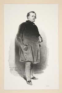 Henri Monnier von Paul Gavarni