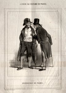 Histoire du Costume en France: Bourgeois de Paris, 1843