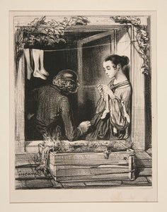 Er studiert Jura.... von Paul Gavarni
