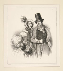 JANVIER von Paul Gavarni
