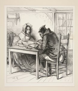 „Ich greife mit zitternder Hand zur Feder...“ von Paul Gavarni