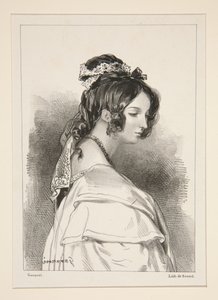 Julia Farnese von Paul Gavarni