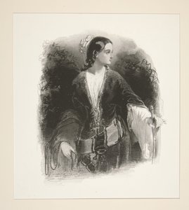 Die Albanerin von Paul Gavarni