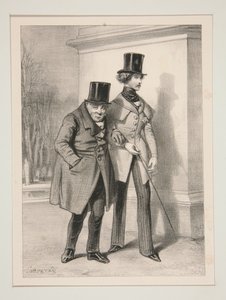 Der Stab des Alters von Paul Gavarni