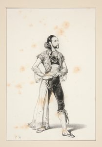 LE MAJO. von Paul Gavarni