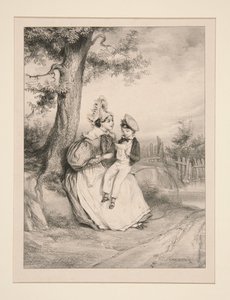 Der kleine Dolmetscher von Paul Gavarni