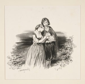Die Heilige Stunde von Paul Gavarni