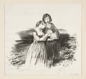 Die heilige Stunde von Paul Gavarni