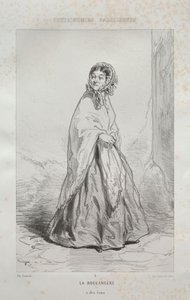 Die Bäckerin von Paul Gavarni