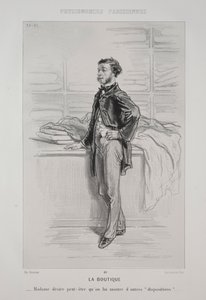 La Boutique von Paul Gavarni