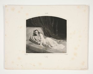 Die Gefangene von Paul Gavarni