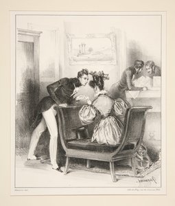 Das Eis von Paul Gavarni
