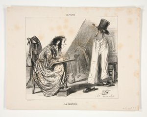 Die Malerei von Paul Gavarni