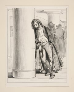 Das Schuldgefängnis von Paul Gavarni