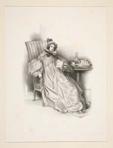 Der Morgenmantel von Paul Gavarni