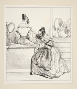 La lettre qu von Paul Gavarni