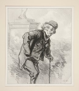 Der Chevalier Desgrieux. von Paul Gavarni