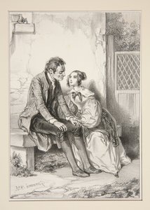 Der Großvater. von Paul Gavarni