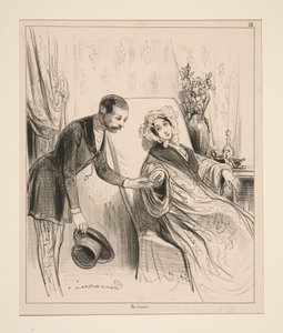 Das große Lever. von Paul Gavarni