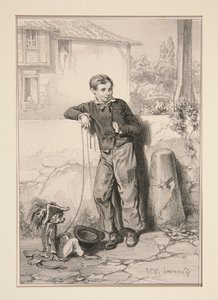 Der junge Savoyer von Paul Gavarni