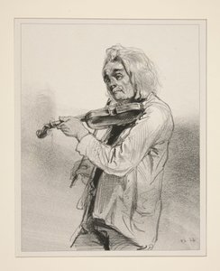 Der Spielmann von Paul Gavarni