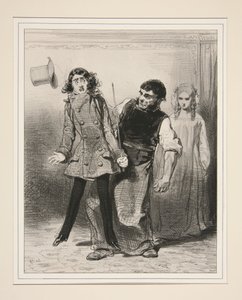 Der Vater von Lorette von Paul Gavarni