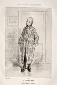 Le Propriétaire von Paul Gavarni