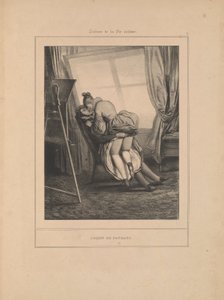 Leçon de paysage, aus der Serie Scènes de la vie intime