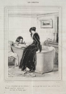 Les Lorettes von Paul Gavarni