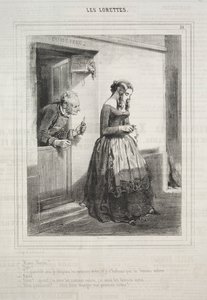 Les Lorettes von Paul Gavarni