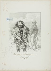 Les Propos de Thomas Vireloque: Matthew hat nur dies zu seinen Gunsten von Paul Gavarni