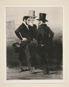Les lorettes, moi j von Paul Gavarni
