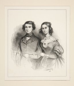 Herr und Frau Émile Taigny von Paul Gavarni