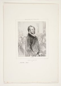 Meine Tochter tanzt von Paul Gavarni