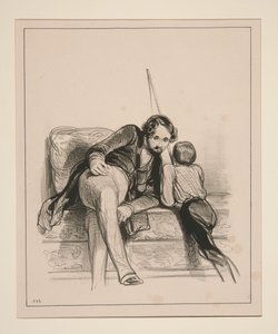 Meine Tante Aurelie, die neulich sagte... von Paul Gavarni
