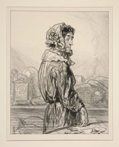 „Frau Abraham“ von Paul Gavarni