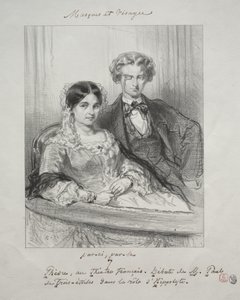 Masques et visages: Paric, par-la: Phèdre am Théâtre-Français Debüt von M. Paul de Trois-Etoiles in der Rolle des Hippolyte