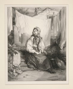 Melancholie von Paul Gavarni
