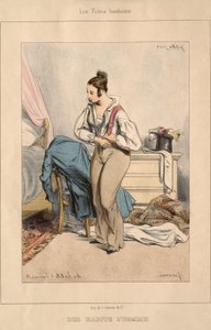 Männerkleidung von Paul Gavarni