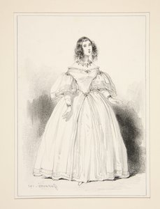 Frau Anna Thillon von Paul Gavarni