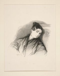 Madame Le Roy von Paul Gavarni
