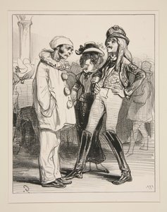 Parbleu, Monsieur le Baron, ich bin sehr zufrieden... von Paul Gavarni