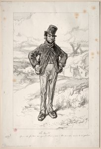 Physionomien Parisiennes: Le Lundi, 1857-58 von Paul Gavarni