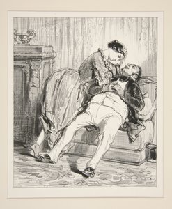 „Je öfter ich dich sehe, desto mehr liebe ich dich.“ von Paul Gavarni