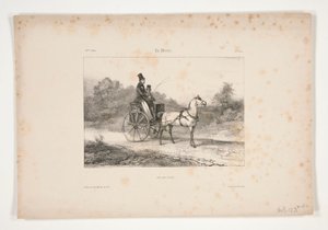 Spaziergang von Paul Gavarni