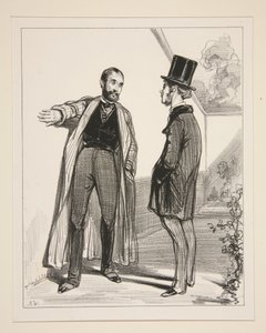 Quand nous voulons danser, Tivoli est la... von Paul Gavarni